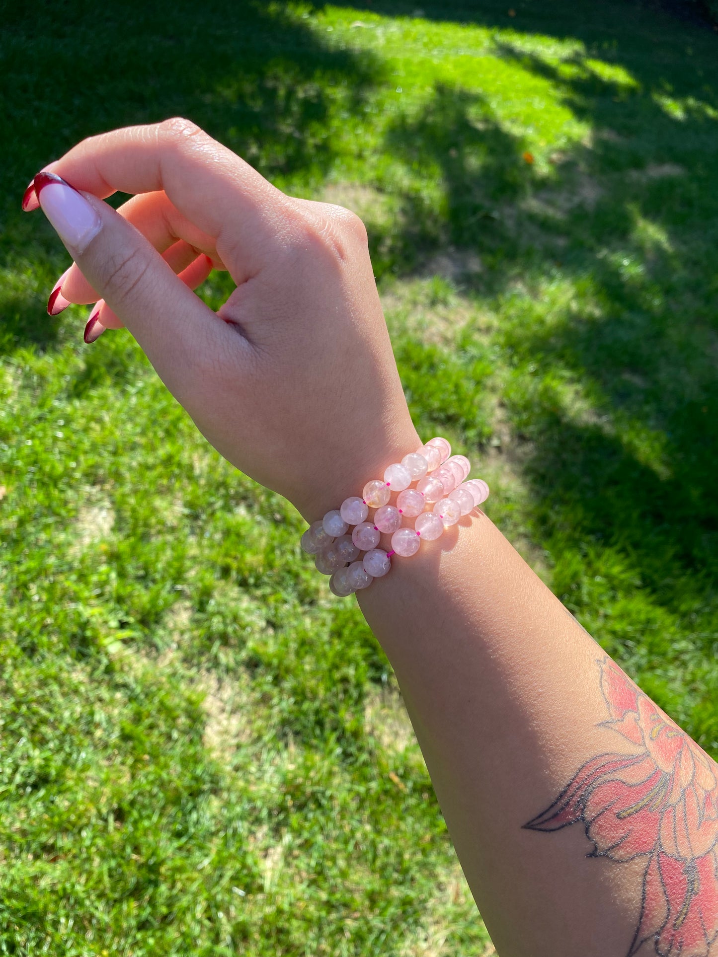 Rose Quartz Bracelet